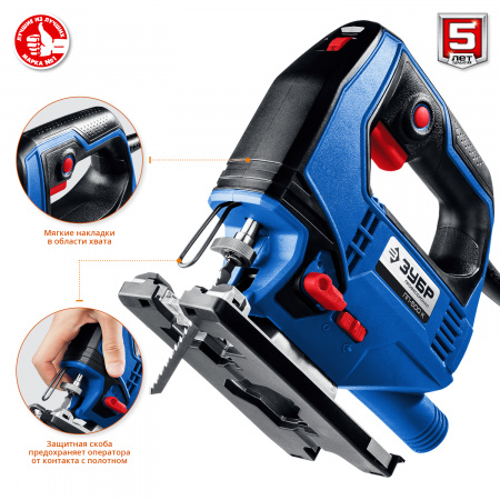 Лобзик электрический Зубр Профессионал ЛП-500 К