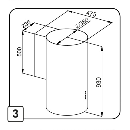 Кухонная вытяжка Maunfeld LEE SIDE (C) 39  INOX