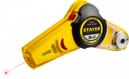 Уровень с приспособлением для сверления Stayer Drill Assistant, 7 м, 34987