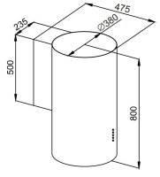 Maunfeld-LEE-WALL-C-39-BLACK Вытяжка Maunfeld LEE WALL (C) 39 BLACK