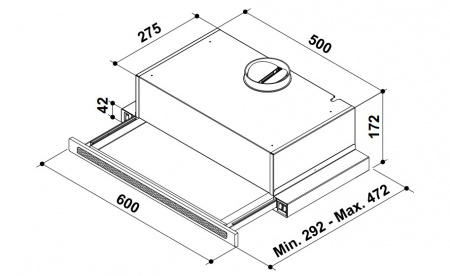Вытяжка Korting KHP 6637 GNX