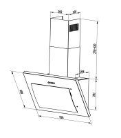 Lex-MIKA-GS-600-IVORY Вытяжка Lex MIKA GS 600 IVORY