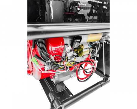 Генератор Brait BR6500-CU(E) (6,0/6,5кВт,220В,50Гц,12В) автозапуск+аккумулятор