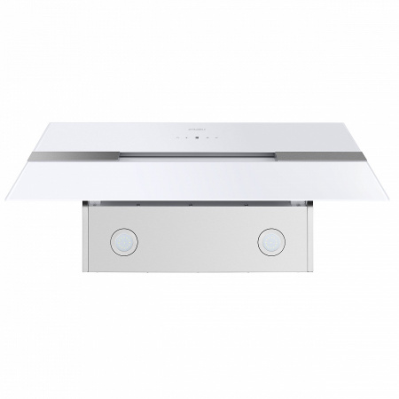 Вытяжка Maunfeld Mersey 90 белый\вставка сатин