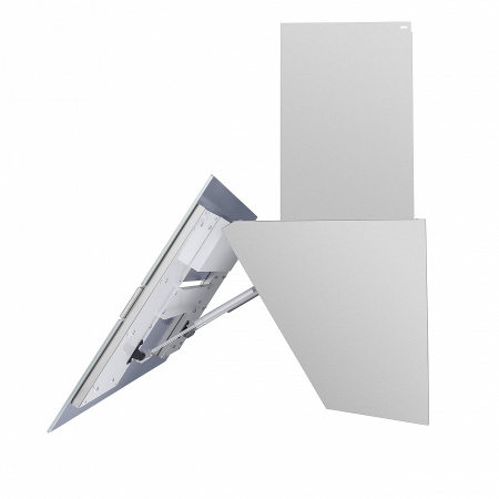 Вытяжка Maunfeld Mersey 90 белый\вставка сатин