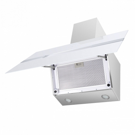 Вытяжка Maunfeld Mersey 90 белый\вставка сатин