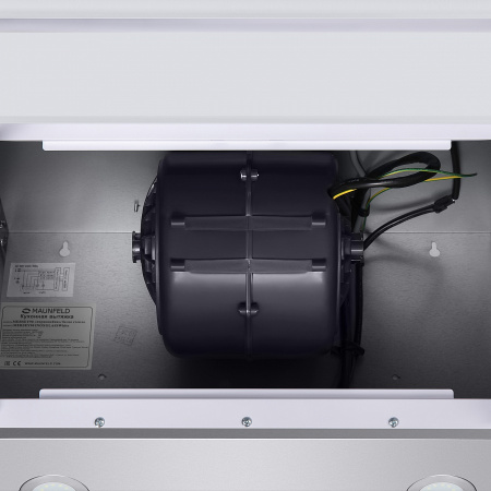 Вытяжка Maunfeld Mersey 90 белый\вставка сатин