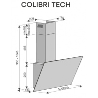 Konigin-Colibri-Tech-Black-60 Вытяжка Konigin Colibri Tech Black 60