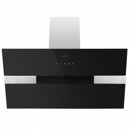 Вытяжка Maunfeld Mersey 90 черный\вставка сатин