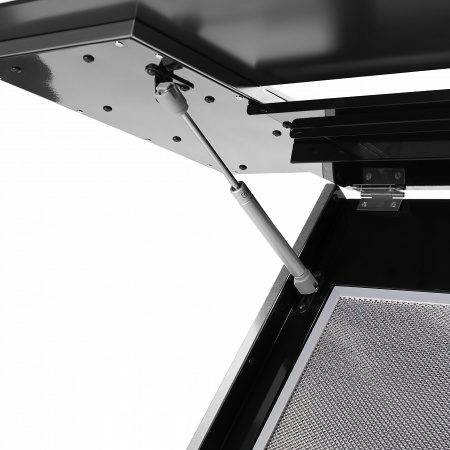 Вытяжка Maunfeld Mersey 90 черный\вставка сатин