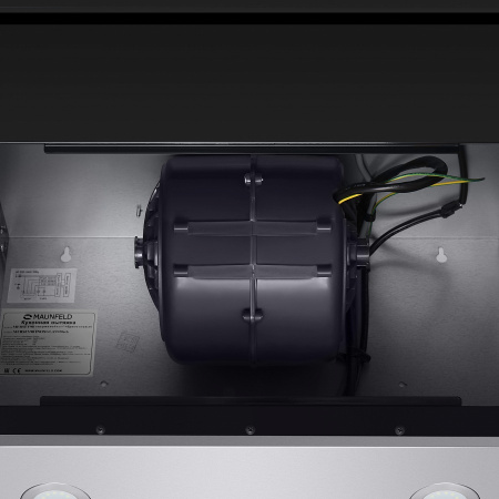 Вытяжка Maunfeld Mersey 90 черный\вставка сатин