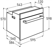 Zigmund-Shtain-E-134-X Духовой шкаф Zigmund & Shtain E 134 X