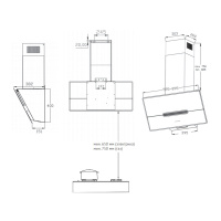 Вытяжка Korting KHC 91950 GXN