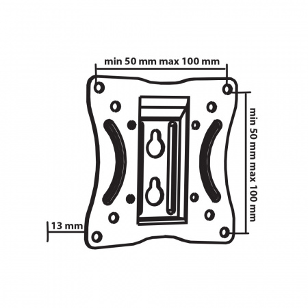Кронштейн Tuarex ALTA-100 black