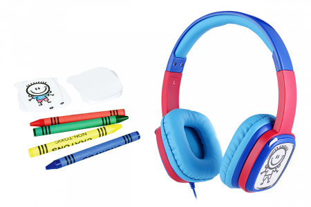 Наушники Harper HN-302 Blue-Red