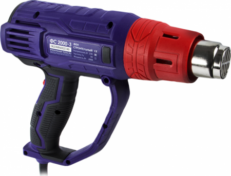 Фен строительный Пульсар ФС 2000-3