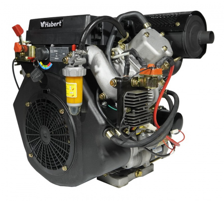 Двигатель дизельный Habert HD2V910