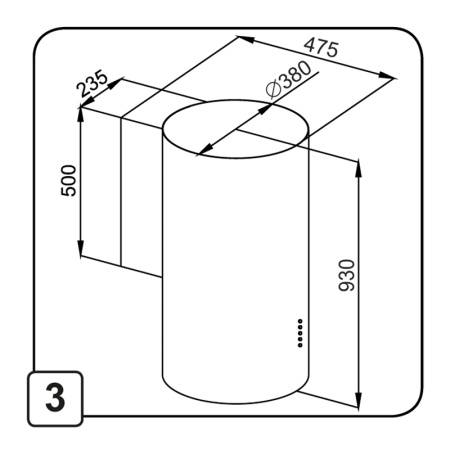 Вытяжка Maunfeld Lee Wall 39 золотой