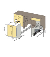 Jacky-s-JD-SB5301 Посудомоечная машина встраиваемая Jacky's JD SB5301