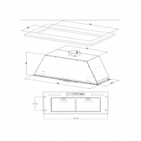 Вытяжка Korting KHI 9931 RN