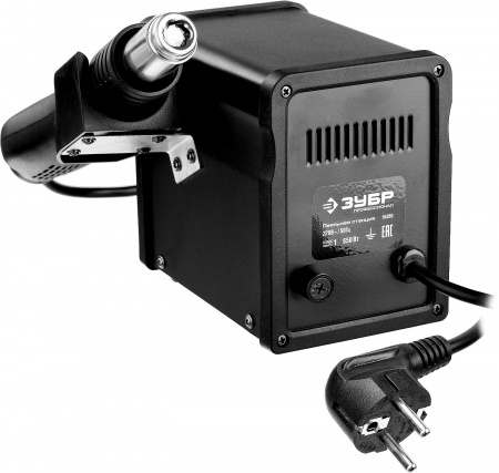 Термовоздушная паяльная станция цифровая Зубр ПСТ-650 55350