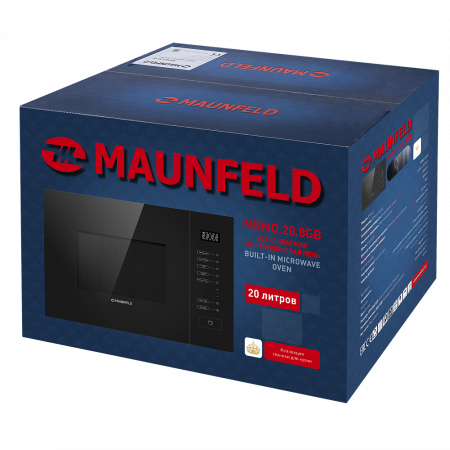 Микроволновая печь встраиваемая Maunfeld MBMO.20.8GB