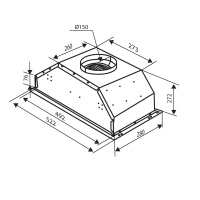 Вытяжка Zigmund & Shtain K 011.5 W