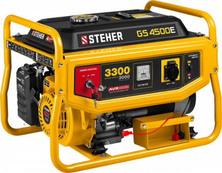 Генератор бензиновый с электростартером Steher GS-4500Е