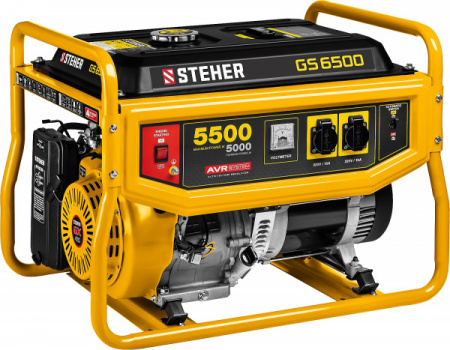 Генератор бензиновый Steher GS-6500