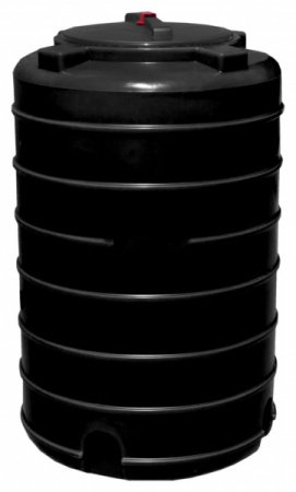 Бак для воды Terra RV500 круглый - черный