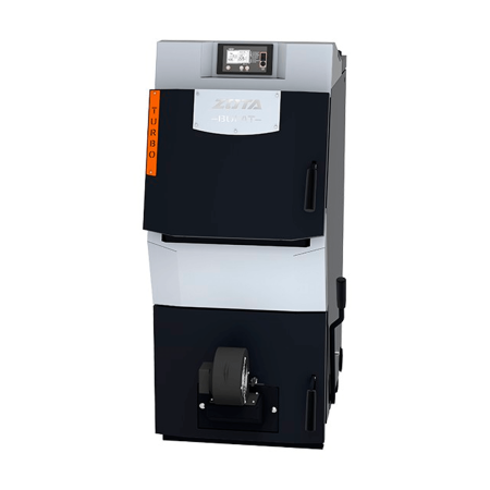 Котел стальной твердотопливный Zota Bulat Turbo 30 кВт