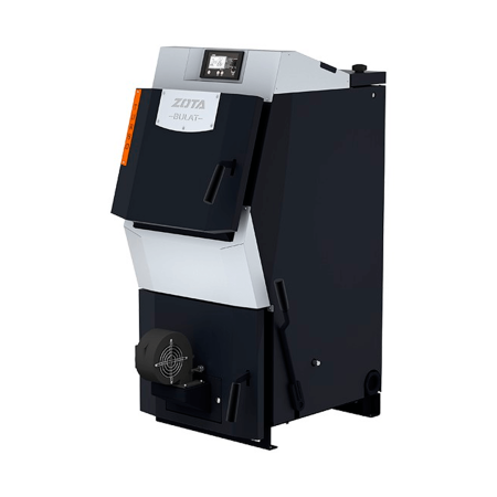 Котел стальной твердотопливный Zota Bulat Turbo 30 кВт