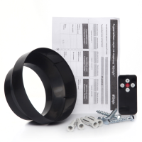 Konigin-Geometry-Black-Black-Glass Вытяжка Konigin Geometry Black/Black Glass