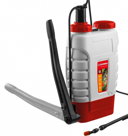 Опрыскиватель ранцевый Grinda KS-12 425217 с телескопическим алюминиевым удлинителем