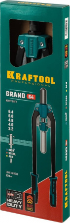 Заклепочник усиленный двуручный Kraftool GRAND-64 311791
