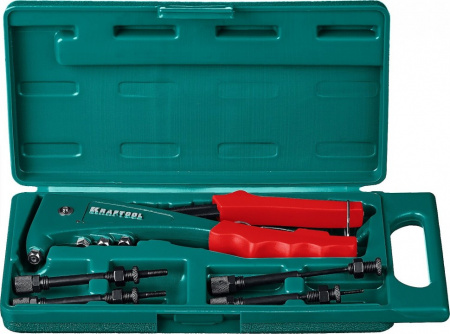 Заклепочник комбинированный Kraftool 31180 Combo2-M6 в кейсе