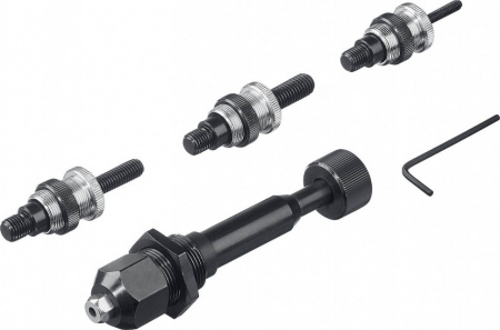 Заклепочник комбинированный компактный двуручный Kraftool Combo2-M10 31181 в кейсе