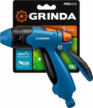 Пистолет поливочный двухкомпонентный Grinda PROLine B-R 429111