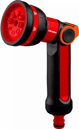 Пистолет поливочный Grinda 8-427188 двухкомпонентный с регулятором напора