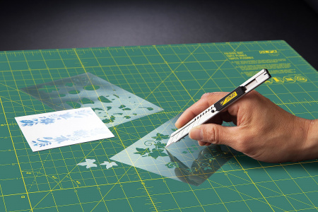 Нож Olfa OL-SAC-1 для графических работ, корпус из нержавеющей стали