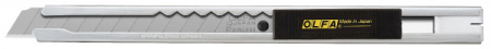 Нож Olfa OL-SVR-1 с выдвижным лезвием и корпусом из нержавеющей стали