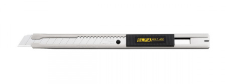 Нож Olfa OL-SVR-2 с выдвижным лезвием и корпусом из нержавеющей стали