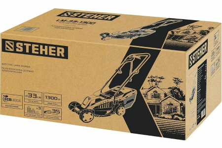 Газонокосилка сетевая Steher LM-33-1300