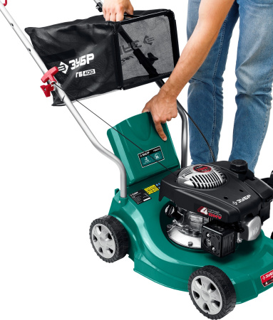 Газонокосилка бензиновая Зубр ГБ-400