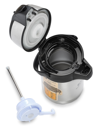 Термос Арктика 501-2500 вакуумный, с пневмонасосом, 2500мл, стальной 4-19954