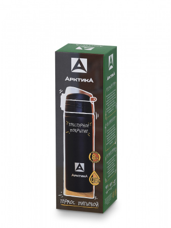 Термос Арктика 705-500 вакуумный, 500мл, черный 4-23984
