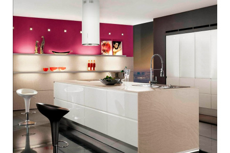 Вытяжка Maunfeld Lee Isla (sensor) 39 белый