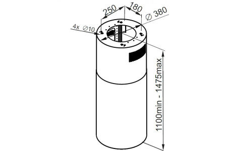 Вытяжка Maunfeld Lee Isla (sensor) 39 белый