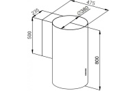 Maunfeld-Lee-Wall-sensor-39-chernyy Вытяжка Maunfeld Lee Wall (sensor) 39 черный