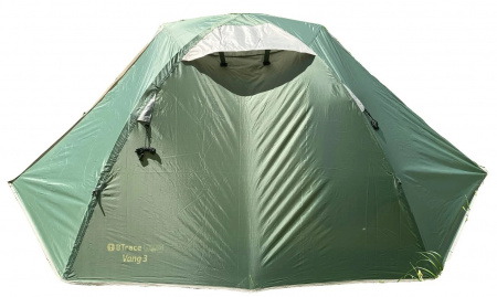 Палатка BTrace Vang 3 (220*340*120) Зеленый/Бежевый 4-25375
